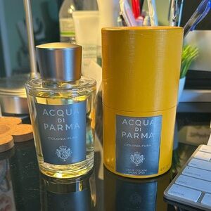 Acqua Di Parma Colonia Pura with Silver Cap and Yellow Box